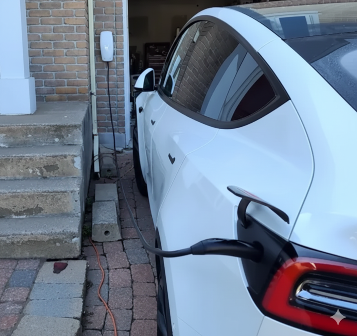 EV charging station installation in Montreal