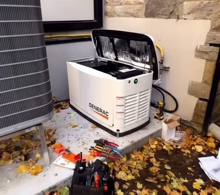 Installation d'une génératrice Montréal